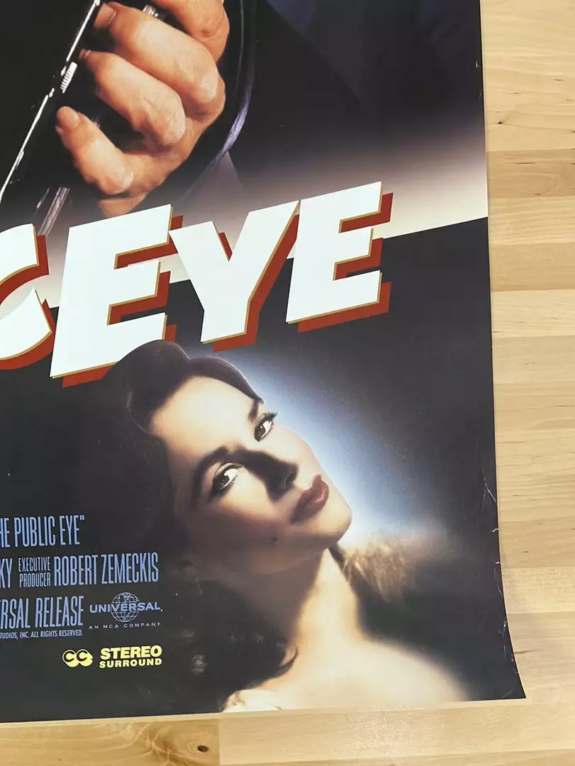 Sold Out Posters The Public Eye - 1992 Video Promo Movie Poster Original Vintage Movie/TV Posters 7 Sold Out Posters The Public Eye - 1992 Video Promo Movie Poster Original Vintage Movie/TV Posters