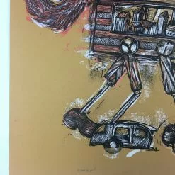 Ramblin - 2009 Dan Grzeca Poster Art Print