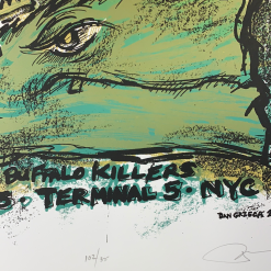 The Black Keys - 2008 Dan Grzeca Poster New York, NYC Terminal 5 Gig Posters