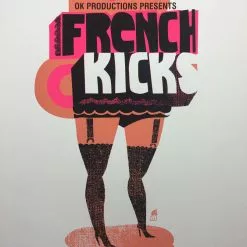 Gig Posters French Kicks - 2005 Methane Studios Poster Atlanta, GA The Earl