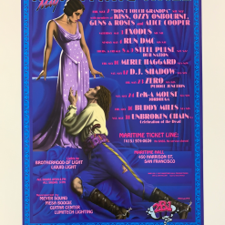 Gig Posters MHP 30 Merle Haggard, Run DMC - 1997 Jim Phillips Poster Maritime Hall San Fran 9 Gig Posters MHP 30 Merle Haggard, Run DMC - 1997 Jim Phillips Poster Maritime Hall San Fran