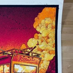 Billy Strings - 2021 Dave Kloc Poster Detroit, MI 11/21 The Fillmore 1st