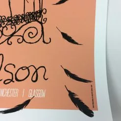 Karen Elson - 2010 Todd Slater Poster European U.S Tour Gig Posters