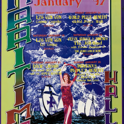 MHP 26 David Crosby - 1997 Mike Dolgushkin Poster Maritime Hall San Fran 1st