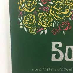 Grateful Dead - 2015 Richey Beckett Poster Chicago, IL Soldier Field