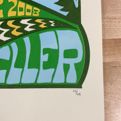 Yonder Mountain String Band - 2008 Tripp Poster Red Rocks Morrison, CO