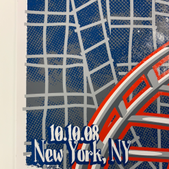 Yonder Mountain String Band - 2008 Darin Shock Poster Philadelphia, PA, NYC