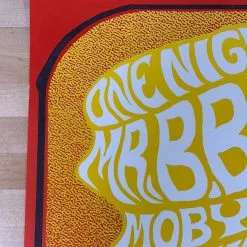 BB King - 1967 John H Myers Poster San Francisco, CA The Fillmore Gig Posters