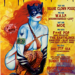 Gig Posters MHP 129 October - 2001 The Artworks Poster Maritime Hall San Fran 1st