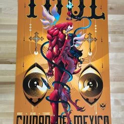 Tool - 2014 Alex Arizmindi Poster Mexico City Palacio De Los Deportes