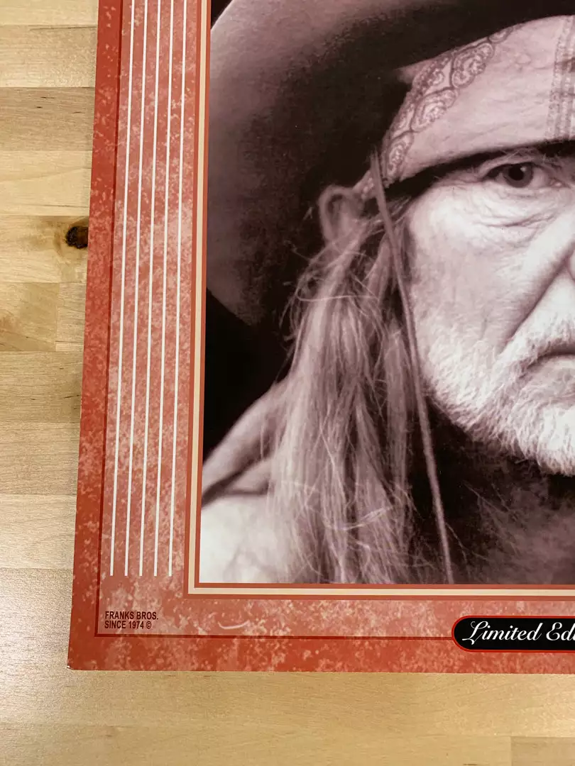 Willie Nelson - 2015 Franks Brothers Poster Nampa, Idaho 8 Willie Nelson - 2015 Franks Brothers Poster Nampa, Idaho