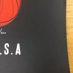 Colorado Umphrey's McGee - 2015 Scrojo Poster Belly Up Aspen, CO Band Autographed Silver 12 Colorado Umphrey's McGee - 2015 Scrojo Poster Belly Up Aspen, CO Band Autographed Silver