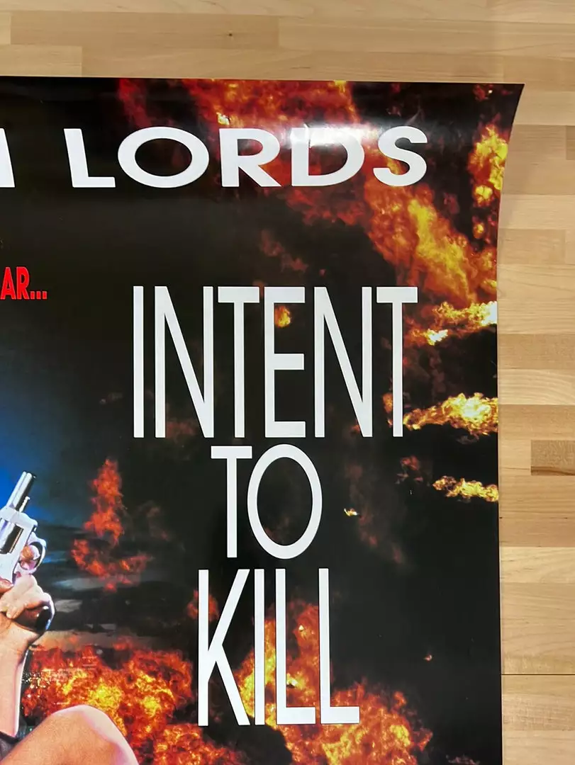 Sold Out Posters Intent To Kill - 1992 Video Promo Movie Poster Original Vintage Movie/TV Posters 6 Sold Out Posters Intent To Kill - 1992 Video Promo Movie Poster Original Vintage Movie/TV Posters