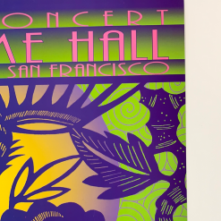 FD/ID 14 Merl Saunders - 1996 David Singer Poster Maritime Hall San Fran 1st Gig Posters