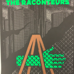The Raconteurs - 2019 Matthew Jacobson Poster Detroit, MI 7/12 Masonic