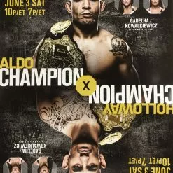 Sold Out Posters UFC 212 Poster - Aldo Vs Holloway