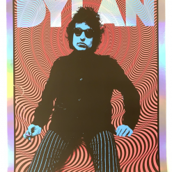 Sold Out Posters Store 7 Bob Dylan - 2020 Carl Glover Poster Art Print Rainbow FOIL 420 Posters