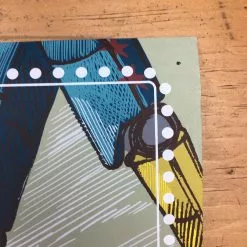 Chicago, IL Lollapalooza - 2017 Pixelpancho Poster Chicago Print SIGNED By Perry Farrell