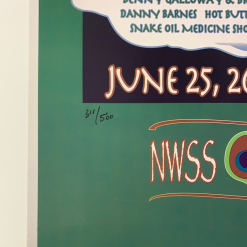 Northwest String Summit - 2004 Brian Langeliers Poster Plains, OR Horning's Hideout