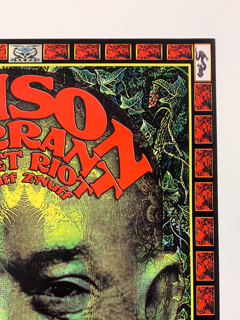 Gig Posters Poison - 2001 FGX Studio Poster Darien Center, NY 6 Gig Posters Poison - 2001 FGX Studio Poster Darien Center, NY