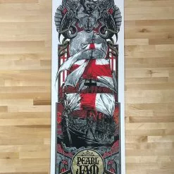 Pearl Jam - 2012 Rhys Cooper Poster Isle Of Wright Festival, GBR S/N Gig Posters