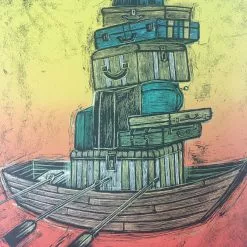 Art Prints Lifeboat - 2012 Dan Grzeca Poster Art Print 97/100