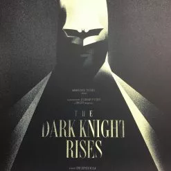 The Dark Knight Rises - 2012 Olly Moss Poster San Diego, CA Comic-Con Movie/TV Posters