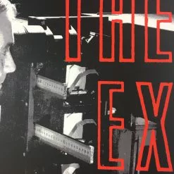 The Ex - 2011 Dan MacAdam Crosshair Poster Utrecht Ekko Gig Posters