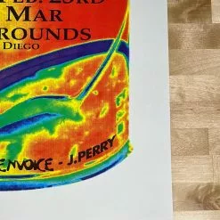 Megadeth - 1995 Matt Getz Poster San Diego, CA Del Mar Gig Posters 12 Megadeth - 1995 Matt Getz Poster San Diego, CA Del Mar Gig Posters