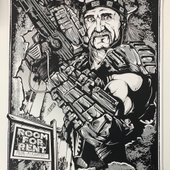 Movie/TV Posters You're A Deadman Ramsey - 2013 Matt Ryan Tobin Poster Hulk Hogan