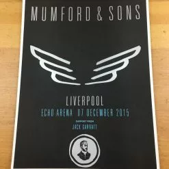 Sold Out Posters Mumford & Sons - 2015 Poster Liverpool, England, UK Echo Arena Gig Posters