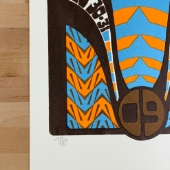 Phish - 2009 Tripp Poster Red Rocks Morrison, CO Brown