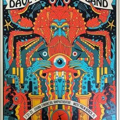 Methane Studios Gig Posters Dave Matthews Band - 2021 Methane Poster West Palm Beach, FL 7/31
