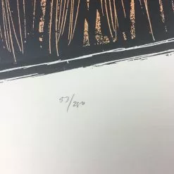 Jean's Place - 2013 Dan Grzeca Poster Art Print