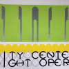Art Prints City Center Light Opera - 1968 Gerald Laing Art Print Poster Original Vintage