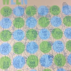 Ween - 2008 Todd Slater Poster Fort Lauderdale, FL Revolution Theater Gig Posters