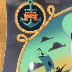 Art Prints Popeye The Sailor Meets Sindbad The Sailor - 2014 Tom Whalen Poster Foil Green V