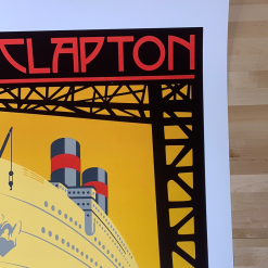 Eric Clapton - 2011 Ron Donovan Firehouse Poster World Tour (#3)