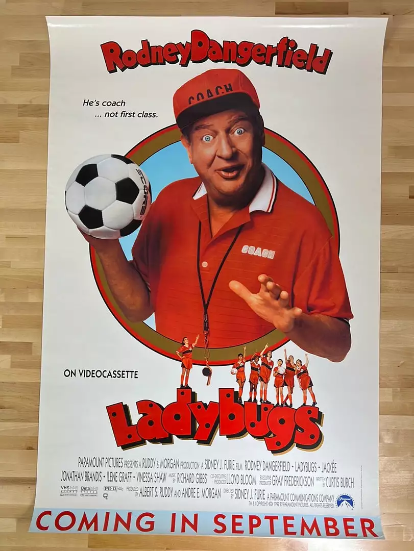 Sold Out Posters Ladybugs - 1992 Video Promo Movie Poster Original Vintage Rodney Dangerfield Movie/TV Posters 4 Sold Out Posters Ladybugs - 1992 Video Promo Movie Poster Original Vintage Rodney Dangerfield Movie/TV Posters