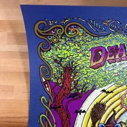 Gig Posters Dead & Company - 2021 Marq Spusta Poster Hollywood Bowl, CA Sapphire 10 Gig Posters Dead & Company - 2021 Marq Spusta Poster Hollywood Bowl, CA Sapphire