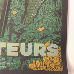 Jack White The Raconteurs - 2019 Pat Hamou Poster St Augustine, FL Amphitheatre