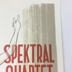Spektral Quartet & Julia Holter Tour- 2015 Justin Santora Poster
