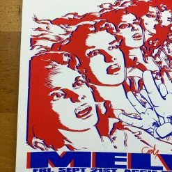 Melvins - 2007 8ball Poster Fort Collins, CO Aggie Theatre Band Signed 8 Melvins - 2007 8ball Poster Fort Collins, CO Aggie Theatre Band Signed