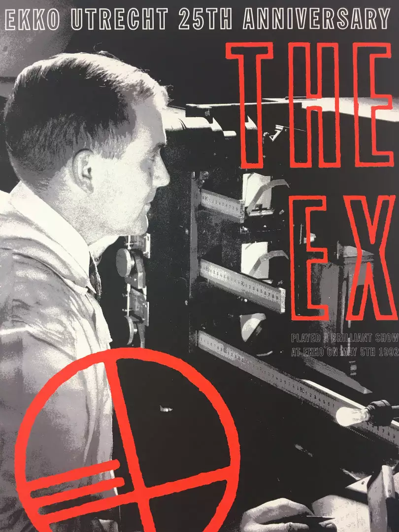 The Ex - 2011 Dan MacAdam Crosshair Poster Utrecht Ekko Gig Posters 3 The Ex - 2011 Dan MacAdam Crosshair Poster Utrecht Ekko Gig Posters