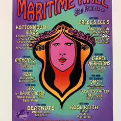 The Artworks MHP 122 - 2001 Poster Maritime Hall San Fran 1st Gig Posters