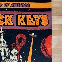 The Black Keys - 2021 Status Serigraph Poster St Petersburgh, FL Gig Posters 11 The Black Keys - 2021 Status Serigraph Poster St Petersburgh, FL Gig Posters