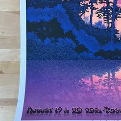 Black Pumas - 2021 EMEK Poster Portland, OR Roseland Theatre Gig Posters