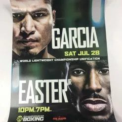 Sold Out Posters Boxing - 2018 Poster Garcia Vs. Easter Jr