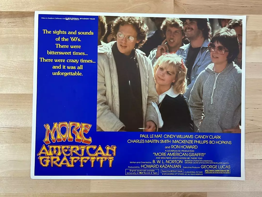 Sold Out Posters More American Graffiti - 1979 Original Lobby Card Poster Movie Cinema 3 Movie/TV Posters 4 Sold Out Posters More American Graffiti - 1979 Original Lobby Card Poster Movie Cinema 3 Movie/TV Posters