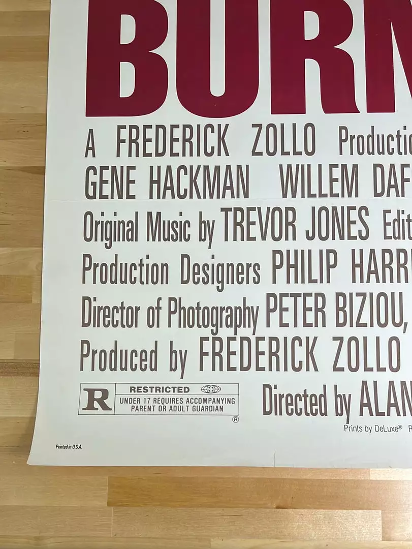 Sold Out Posters Mississippi Burning - 1988 One Sheet Movie Poster Original Vintage 27x40 Movie/TV Posters 8 Sold Out Posters Mississippi Burning - 1988 One Sheet Movie Poster Original Vintage 27x40 Movie/TV Posters